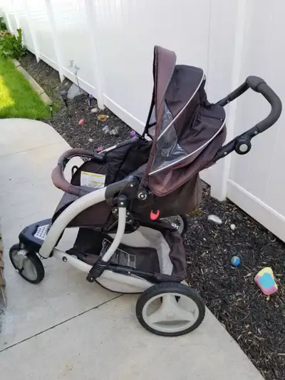 3 Wheel Baby Stroller, View more