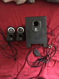 Logitech Z313 2.1 Channel Computer Speaker System $50