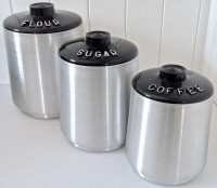 Vintage. Collection. Ensemble de pots à condiments KROMEX