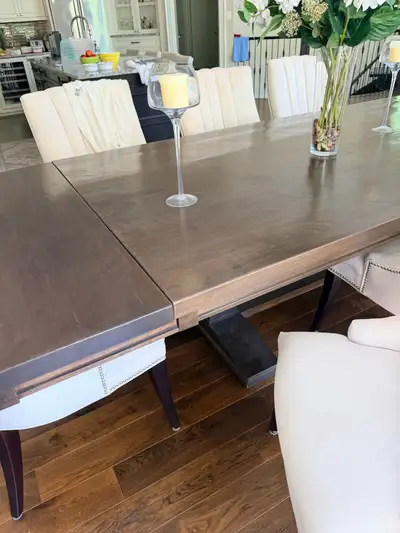 dining table and ten chairs , View more
