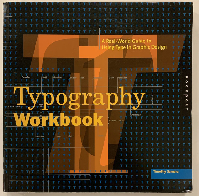Typography Workbook: A Guide to Using Type in Graphic Design in Textbooks in Edmonton