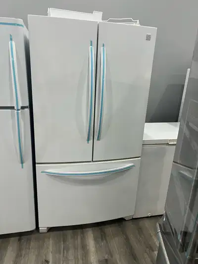 36 w LARGE REFREGERATOR bottom freezer , View more