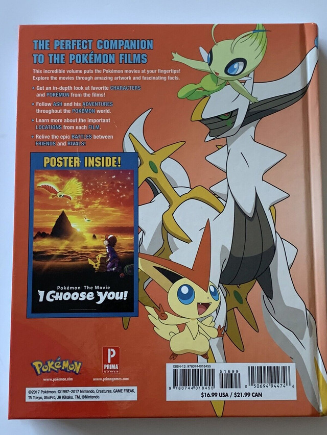 Pokémon Movie Companion Hardcover Prima Games in Children & Young Adult in Hamilton - Image 2