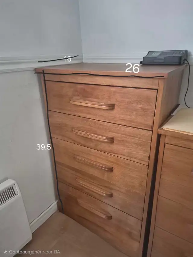 Bureau et commode in Multi-item in Laval / North Shore - Image 3