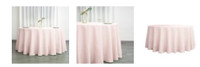 10 x 120” round Blush Tablecloths