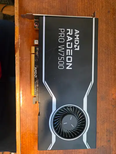 AMD Radeon Pro W7500 Graphic cards, View more