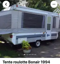 Tente roulotte Bon-Air 1994 $1200 St-Jérôme