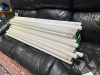 T12 Fluorescent Tubes (Cool White) (48” long) - used - 32 Total