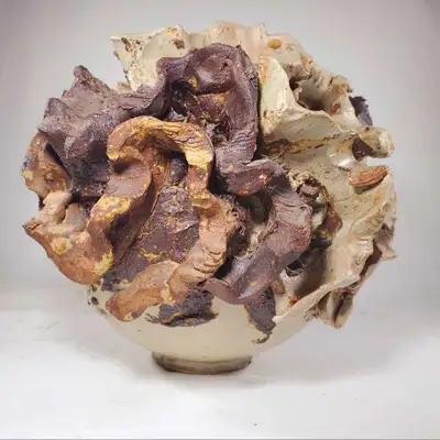 Bodil Marie Nielsen studio ceramic sculpture/vessel, View more