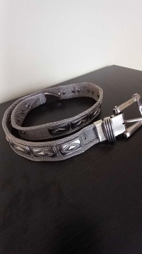 Ceinture femme métallique  35"  90cm