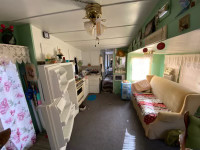 38’ glendette living camper trailer tiny  mobile home bunkie.   