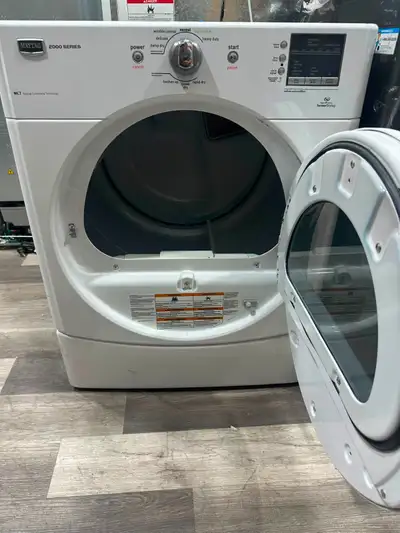 Dryer - 24" Maytag 6.5 Cu .Ft Front Load - White - Used, View more
