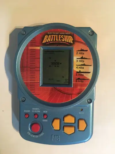 Battleship Electronic Milton Bradley 2002 Handheld Video Games, View more
