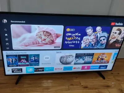 Très belle smart TV samsung 32p Wifi YouTub Netflix Fullhd 1080p Belle image et son Avec boîte et ma...