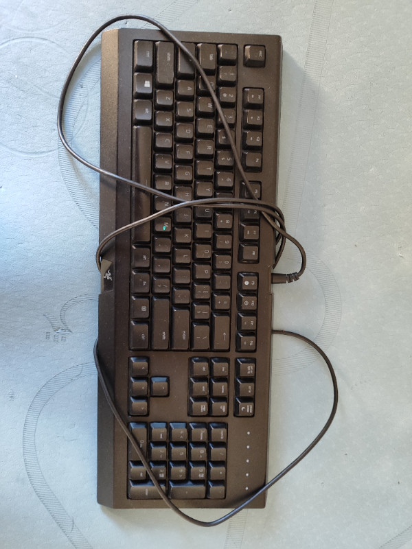 Used Razer Cynosa Chroma Gaming Keyboard in Mice, Keyboards & Webcams in Windsor Region