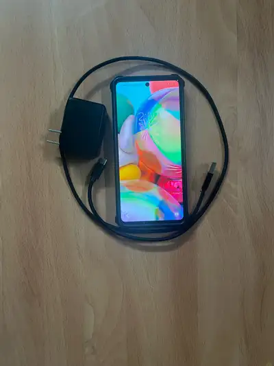 Phone fully functional Phone has a small hairline scratch in the middle The scratch is invisible whe...