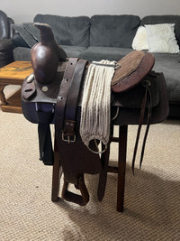 Western Roping Saddle