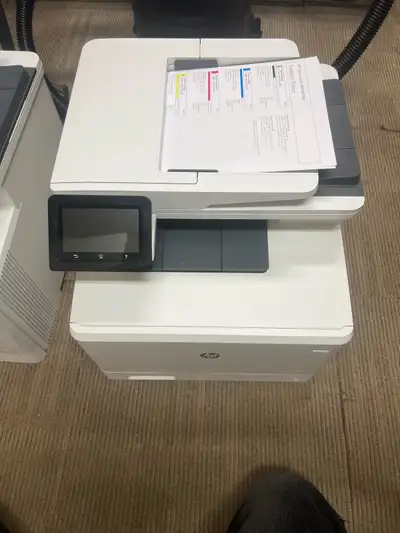HP Color Laser Jet Pro MFP M477fdn Printers, View more