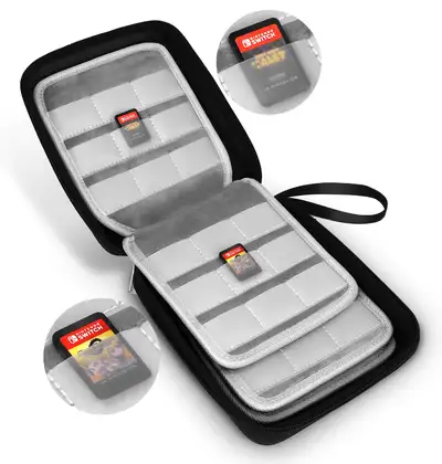 NEW DBCOAST Nintendo Switch Game Case Transparent 72 Pocket Bag, View more