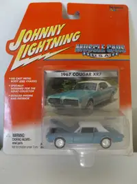 ORIGINAL NEW VINTAGE JOHNNY LIGHTNING 1967 COUGAR XR7 MUSCLE CAR