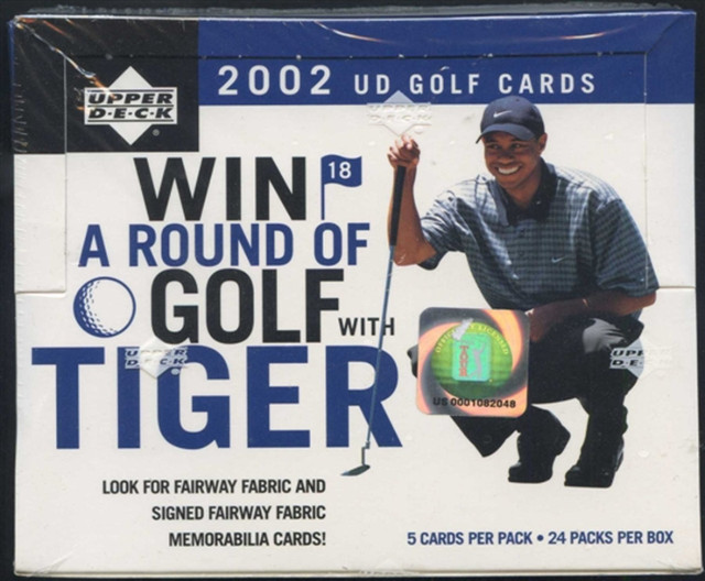 Upper Deck GOLF … 2002 box … possible MICKELSON, LEGGATT ROOKIES in Arts & Collectibles in City of Halifax