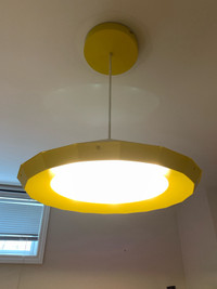 Yellow Ikea  Ceiling Light LED