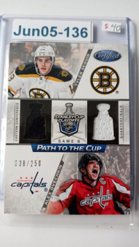 2012-13 Certified Path To The Cup Jerseys 34 Ovechkin seguin