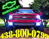 CHEVROLET TRUCK HEADLIGHTS CAMION SUV LED LIGHTS HID XENON KIT