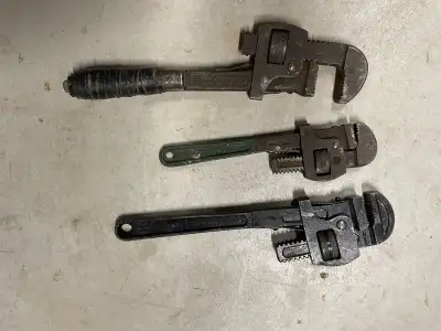 old pipe wrenches , View more