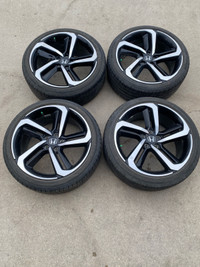 Set of factory Honda 19” rims and 3 tires