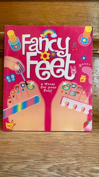 Fancy Feet (pedicure book for kids or fun adults)