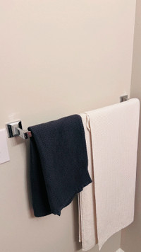 Towel Rod & Bathroom Roll Holder