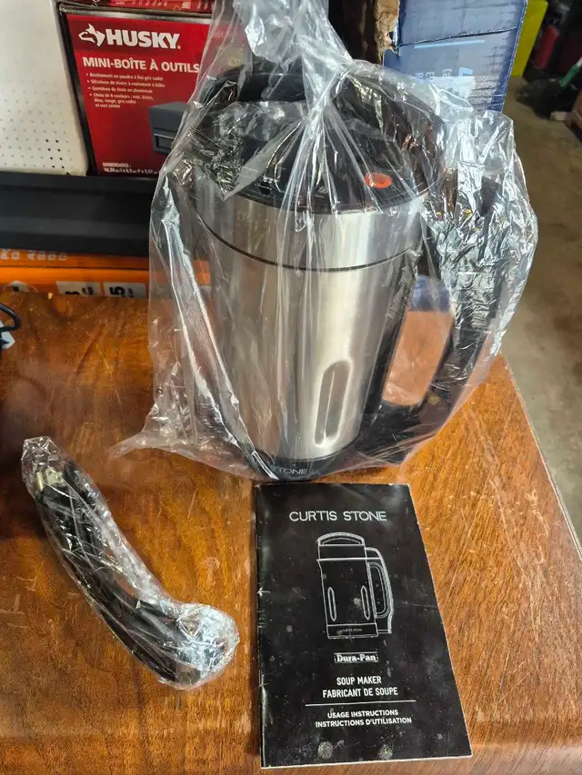 Curtis Stone Dura-Pan Electric Soup Maker & Blender – Brand New