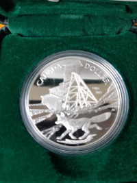 2003- Proof Silver $- 100th Ann. Of Cobalt Silver Discovery 