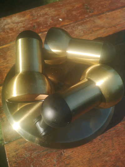 Spun Brass Light Fixture , View more