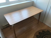 Table ANFÄLLARE / HILVER IKEA - Style Moderne en Bambou !