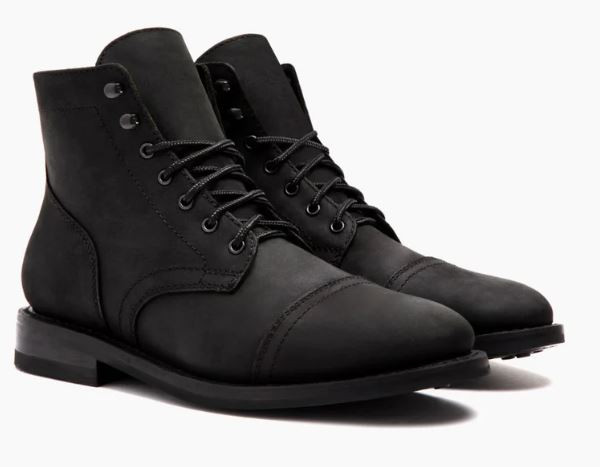 Thursday Boot Co. Captain Black Matte Size 12.5 in Men's Shoes in City of Halifax