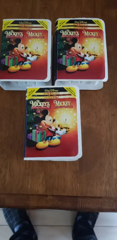 McDonald's Mickey's Christmas Ornaments 3 Different *New* 2000, View more
