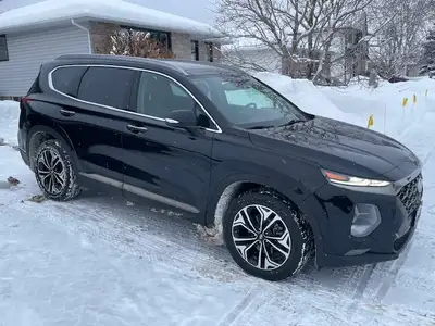 2019 Hyundai Santa Fe 2.0T Luxury AWD SUV Vehicle is Certified 76,687 kms. New Tires Panoramic sunro...
