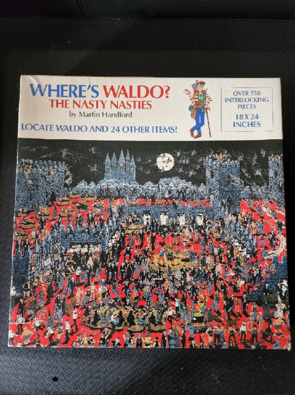 Where's Waldo? The Nasty Nasties PUZZLE by Martin Handford Toys