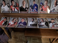 8"x 10" Hockey cards