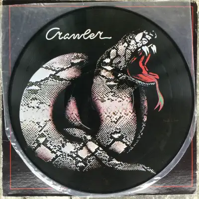 !977 Rock Album with a picture of a snake on the vinyl They used to be Back Street Crawler with Paul...
