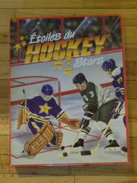 JEU DE SOCIETE DE HOCKEY ETOILES DU HOCKEY STARS 1987