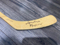 1993 Moscow Spaztak Team Autographed Stick	