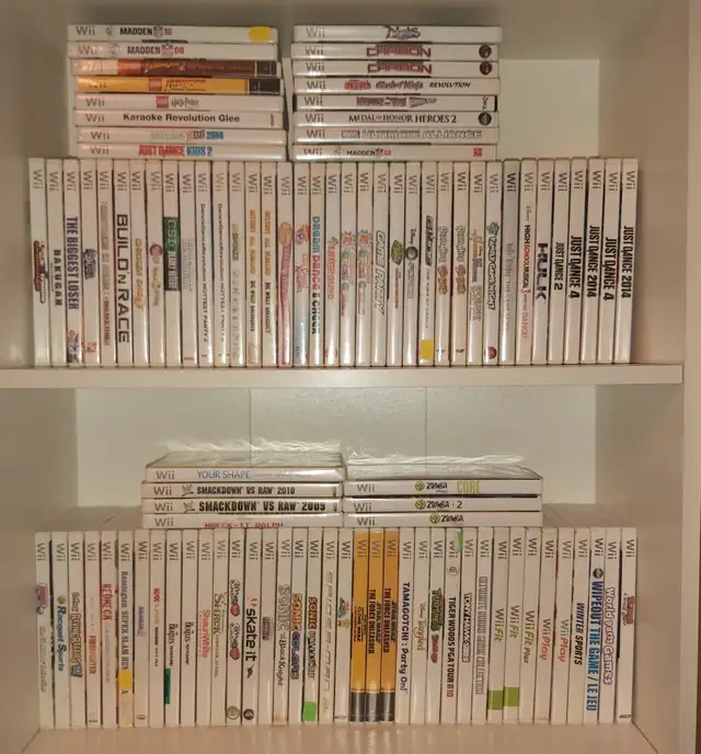 Empty Cases for Nintendo Wii