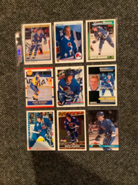 Mats Sundin Lot of 50 cards, including Rookie and Insert cards