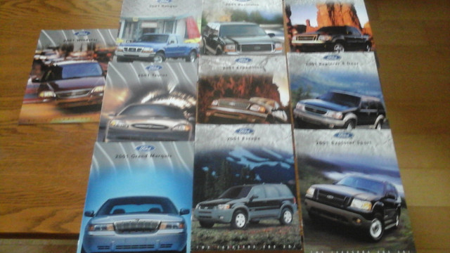 automotive sales brochures in Arts & Collectibles in Cranbrook