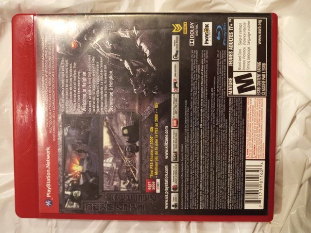 PlayStation 3 game ( Killzone 2). in Sony Playstation 3 in Kelowna - Image 2
