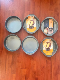 New Round Cake pans, 8”x 1.5”$15 each of 2 for $25