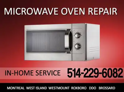 Home service and repairs  for microwave ovens, View more